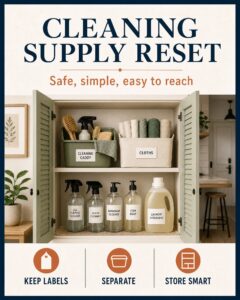 How to Organize Cleaning Supplies Safely in a Small Home 5 TrendIssue card for How to Organize Cleaning Supplies Safely in a Small Home