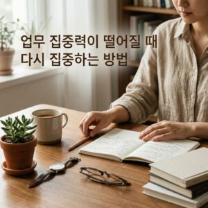 ai thumbnail photography 업무 집중력이 떨어질 때 다시 집중하는 방법 1786368326