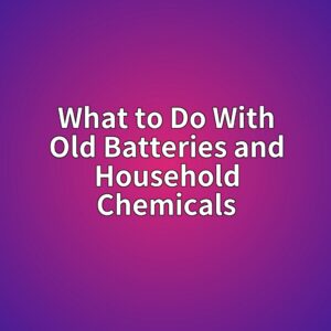 What to Do With Old Batteries and Household Chemicals in a Small Home 1 what to do with old batteries and household chemicals 1788710997